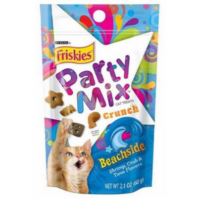 Picture of Purina Friskies Party Mix Beachside Cat Treat 60g