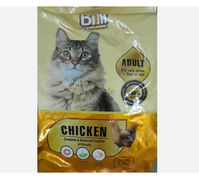 Picture of BILLI cat food Real Chicken, 500g (12 month plus)