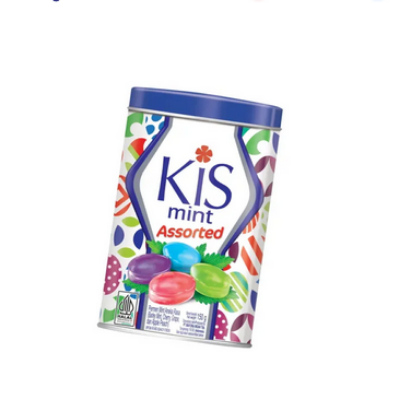Picture of Kis Mint ASSORTED permen kiss Candy festive kaleng 150gr(Indonesia)