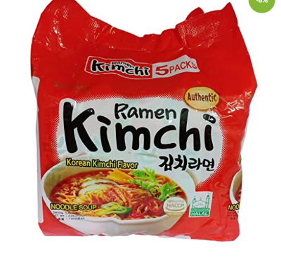Picture of Hot Chicken  Kimchi Noodles 5 Pack -600gm