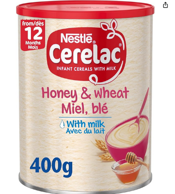 Picture of Honey & Wheat Toddler Cereal with Milk 400gm(Imported From UK)