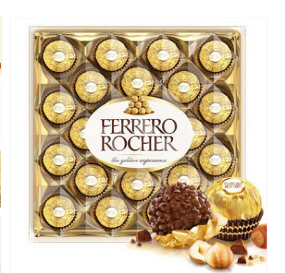 Picture of Rocher Chocolate 24 (300gm)Piece Box Italy