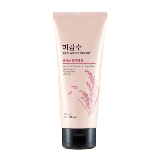Picture of The face shop rice water bright cleansing foam - 150ml