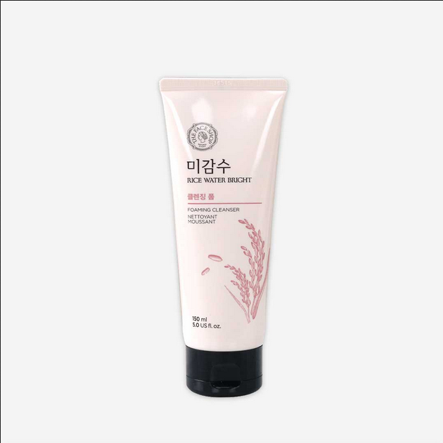 Picture of The face shop rice water bright cleansing foam - 150ml