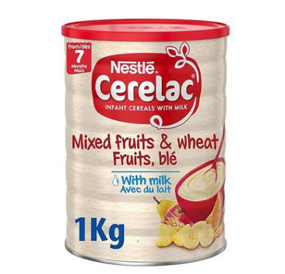 Picture of NESTLE Cerelac Mixed Fruits & Wheat From 7+ Months 1kg UK