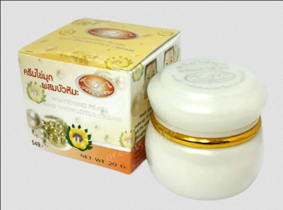 Picture of Kim Whitening Pearl And Snow Lotus Cream - 20gm - White Thailand