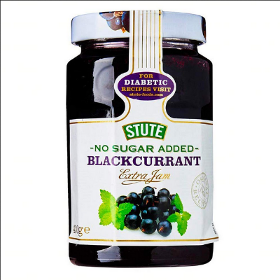 Picture of Stute Diabetic No Sugar Blackcurrant Jam-430g