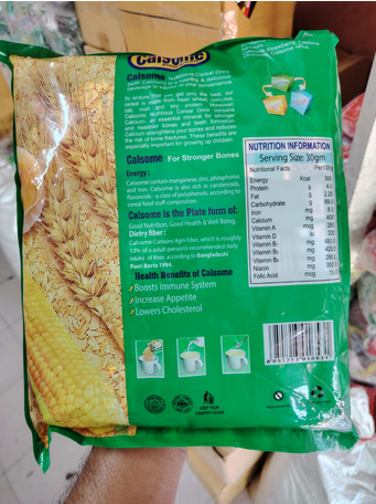 Picture of Calsome Nutritious Cereal Drink 450g (made by Bangladesh)