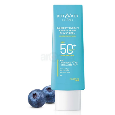 Picture of Dot and Key Blueberry Hydrate Barrier Repair Sunscreen SPF 50+ PA++++80gm