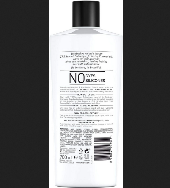 Picture of TRESemmé Pro Collection Keratin Smooth Conditioner With Marula Oil Conditioner 700ml