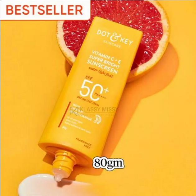 Picture of Dot & Key Vitamin C + E Sunscreen, SPF 50+ PA++++ 80g