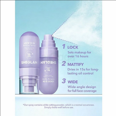 Picture of SHEGLAM Lock'd In Setting Spray-55ml