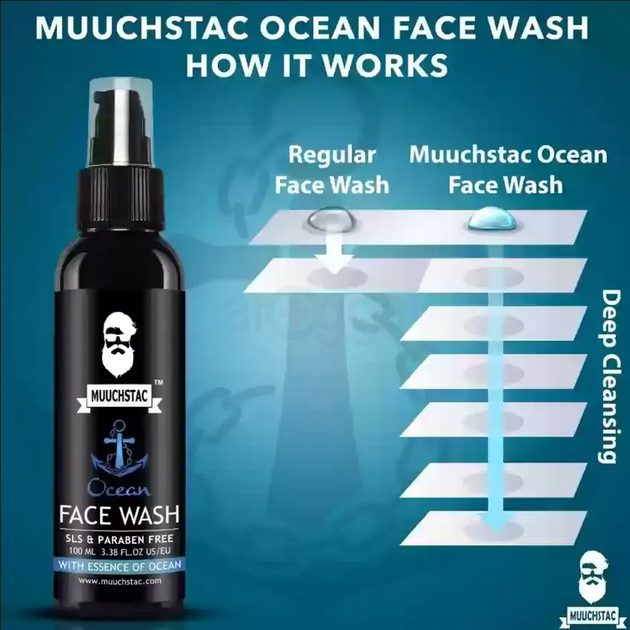 Picture of Muuchstac Ocean Face Wash For Man 100ml