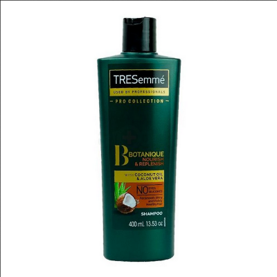 Picture of TRESemme Botanique Nourish & Replenish hair shampoo With Coconut Oil & Aloe Vera 400ml