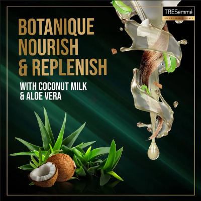 Picture of TRESemme Botanique Nourish & Replenish hair shampoo With Coconut Oil & Aloe Vera 400ml