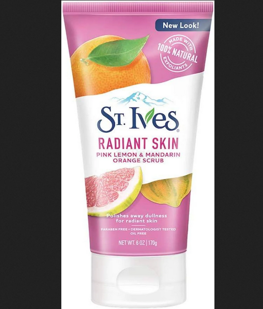Picture of St.Ives Radiant Skin Pink lemon and Mandarin orange scrub-170ml