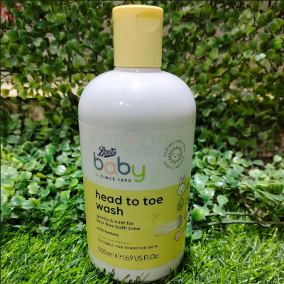 Picture of Boots Baby Head To Toe Wash for Tear Free Bath Time 500ml