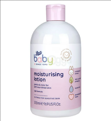 Picture of Boots Baby Moisturising Lotion for Soft Nourished Skin-500ml