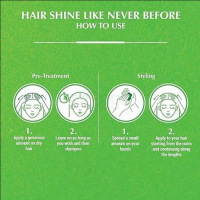 Picture of Vatika Nourish & Protect Styling Hair Cream with Olive Henna & Almond-140ml