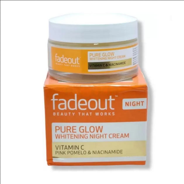 Picture of Fade Out Pure Glow Whitening Night Cream with Vitamin C, Pink Pomelo & Niacinamide 50ml