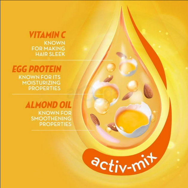 Picture of Sunsilk Nourishing Soft & Smooth Shampoo with Egg Protein, Almond Oil & Vitamin C-625ml