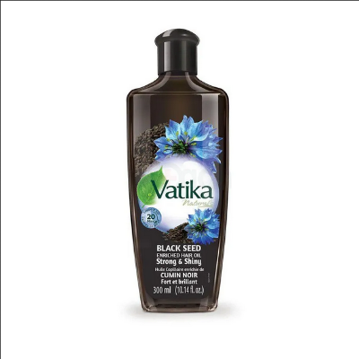 Picture of Vatika Naturals Black Seed Enriched Hair Oil with Vitamins-A, E, F for Strong & Shiny Hair-300ml