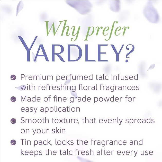Picture of Yardley London - Perfumed Talc English Lavender 250g