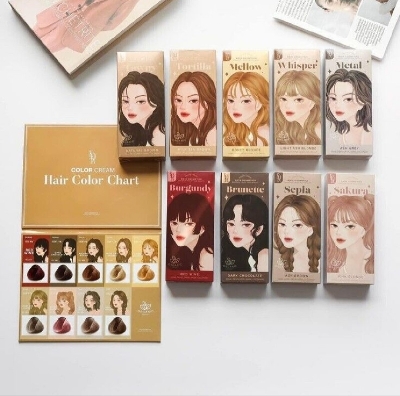 Picture of Kota Cosmetics Hair Colour Cream (Developer 100ml+Colorant 100ml )