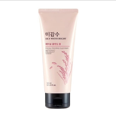 Picture of The Face Shop Rice Water Bright Foaming Cleanser Nettoyant Moussant-150ml (Korea)