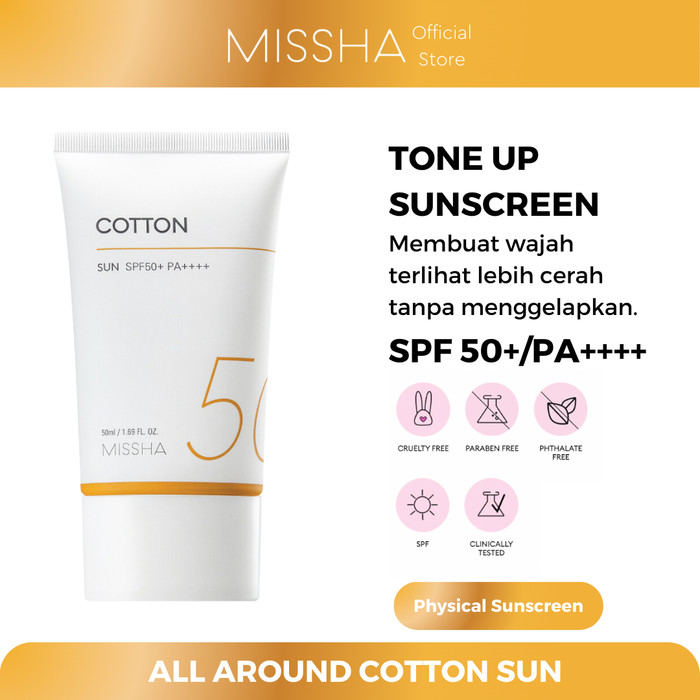 Picture of Missha Cotton Sun All Around Safe Block SPF50+ PA++++ (Korea)