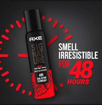Picture of Ax e Signature Intense No Gas Body Deodorant Body Spray For Men 122ml