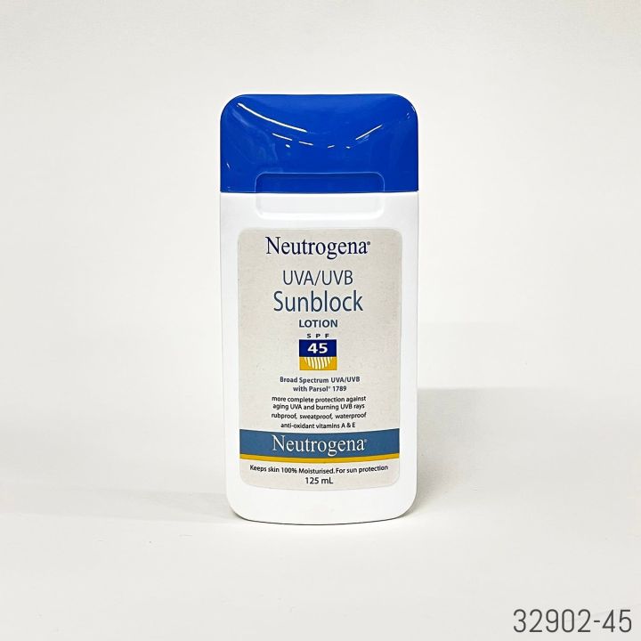 Picture of Neutrogena UVA/UVB Sunblock Lotion, SPF 50+, 4 Fluid Ounce (125 ml)