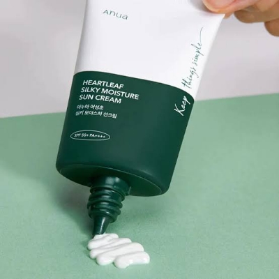 Picture of Anua Heartleaf Silky Moisture Sunscreen (50ml)