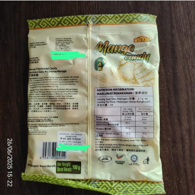 Picture of rinda mango candy-100g Malaysia