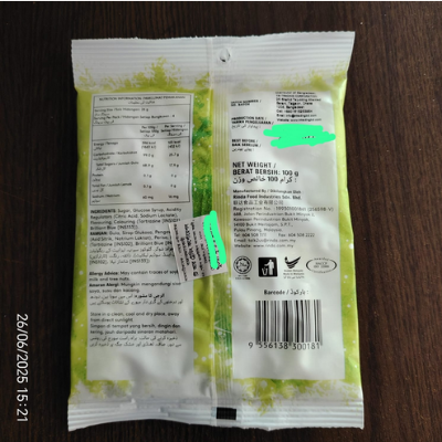 Picture of Rinda Ice Apple Flavoured Candy 100Gm-Malaysia