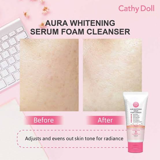 Picture of Cathy Doll Aura Whitening Serum Foam Cleanser ( Cathy Doll Face Wash ) – 100ml (Made in Korea)