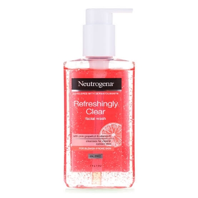 Picture of Neutrogena Refreshingly Clear Facial Wash with Pink Grapefruit 200ml