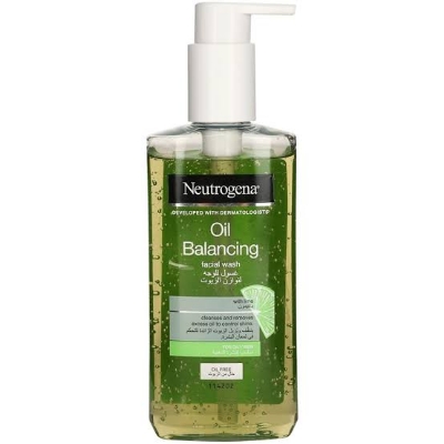 Picture of Neutrogena Oil Balancing Facial Wash with Lime, 200ml
