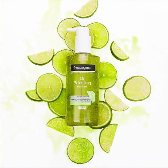 Picture of Neutrogena Oil Balancing Facial Wash with Lime, 200ml