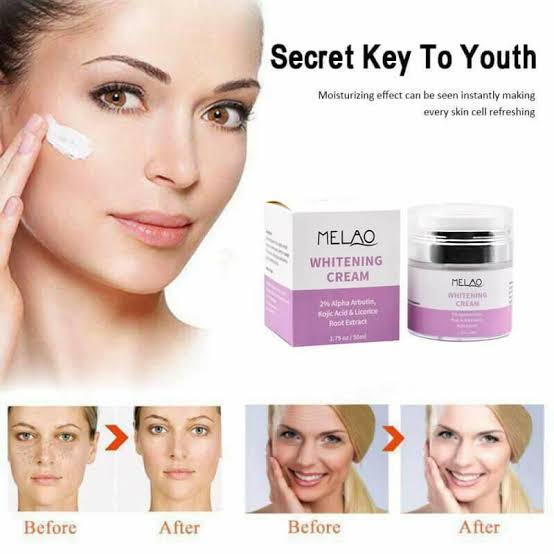 Picture of Melao Whitening Cream 2% Alpha Arbutin Kojiac Acid & Licorice Root Extract -50 ml