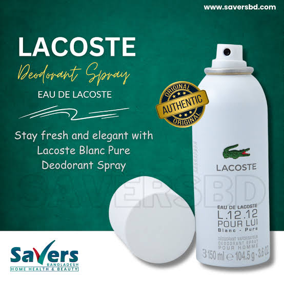 Picture of Lacoste L.12.12 Blanc Pure Deodorant Spray-150ml
