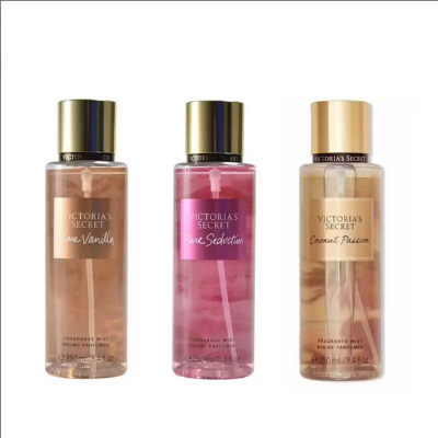 Picture of 250ml-any flavour-(1pcs)Victorias Secret Bare Vanilla Body Mist & Pure Seduction Body Mist & Coconut Passion Body Mist available -250ml