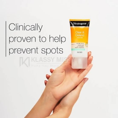 Picture of Neutrogena Clear & Defend Oil-Free Moisturiser 50Ml