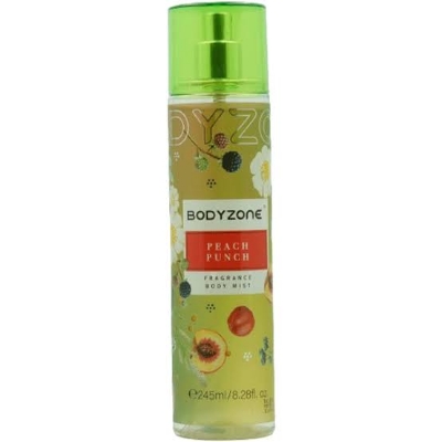 Picture of Bodyzone Peach Punch Scented Body Mist 245 Ml Refreshing Fragrance Body Spray
