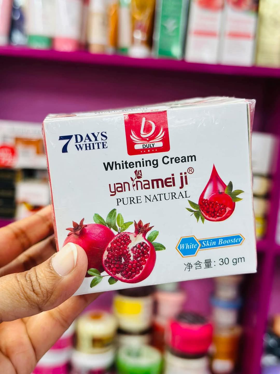 Picture of 7DAYS  Whiening CreamPomegranate Whitening Night Cream "Brand: yan namei ji (Original)