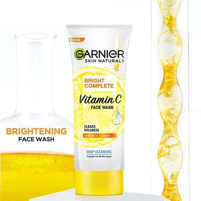 Picture of Garnier Bright Complete Vitamin C Face Wash,50gm