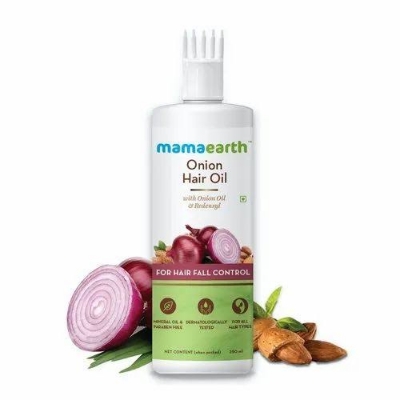 Picture of Mamaearth Onion Oil for Hair Regrowth & Hair Fall Control Hair Oil (150ml)