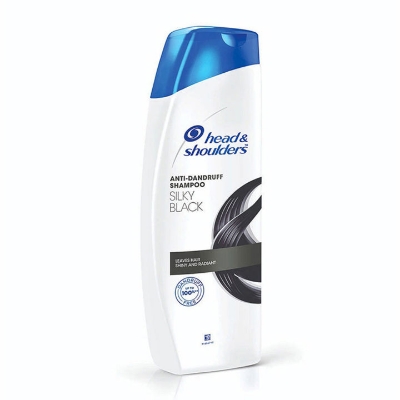 Picture of Head & Shoulders Silky Black Anti Dandruff Shampoo for Women & Men 340ML