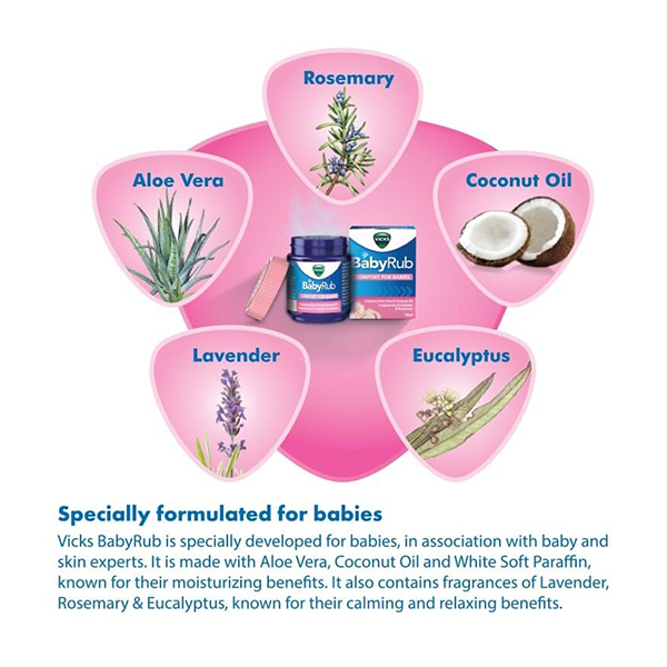 Picture of Vicks Babyrub Comforting Care (indian) -25ml
