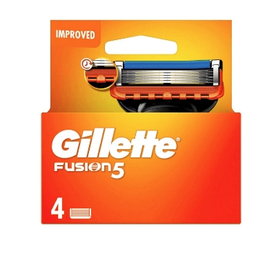Picture of Fusion Manual Shaving Razor Blades - 4s Pack (Cartridge)